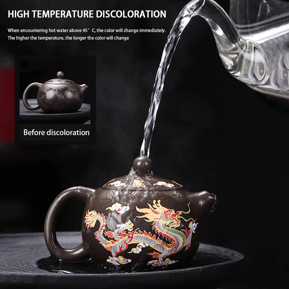 Color Changing Dragon Teapot