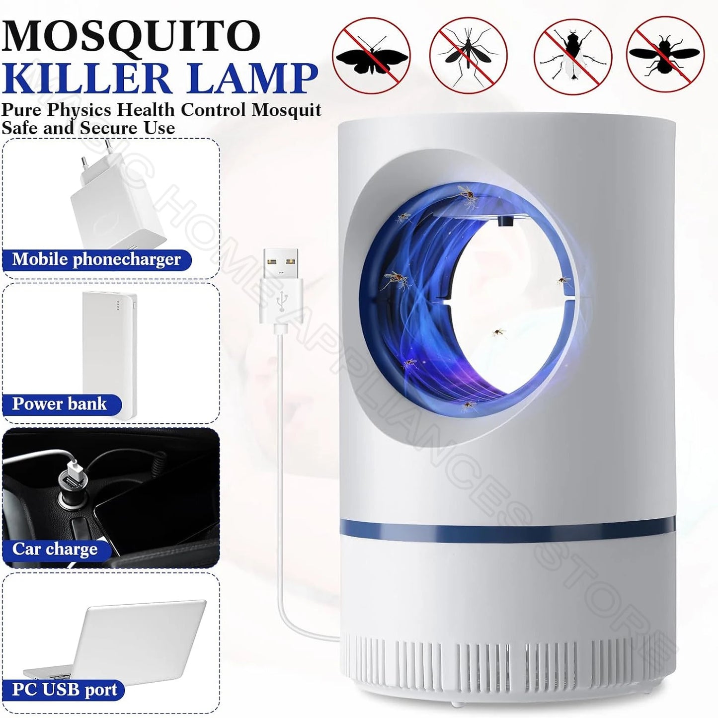 Electric Mosquitoes Killer Lamp